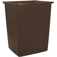 Rubbermaid Commercial Products Plastic Open Kitchen Trash Can