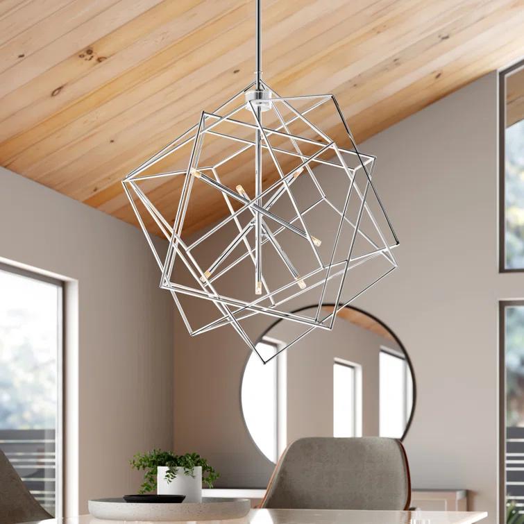 Ezo 7 - Light Unique Geometric Chandelier