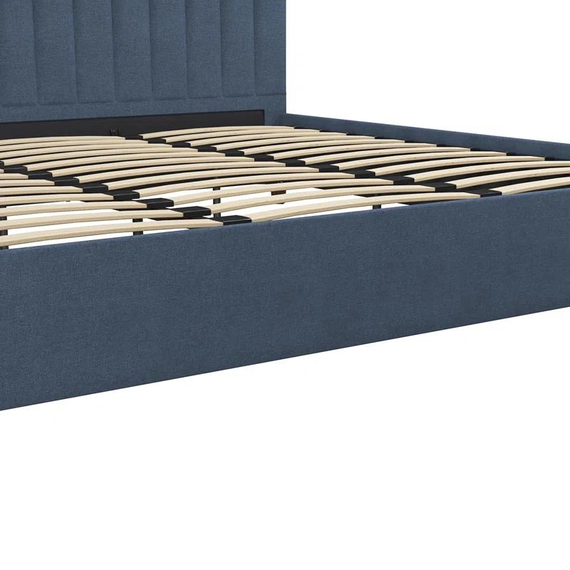 Novogratz Brittany Tufted Upholstered Platform Bed