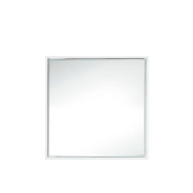 James Martin Vanities Milan Wood Flat Wall Mirror