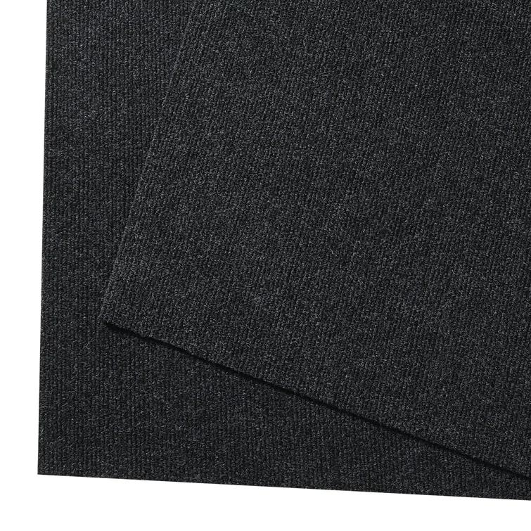 VEVOR 24'' W x 24'' L Level Cut And Loop Polyester Carpet Tile (Set of 15)