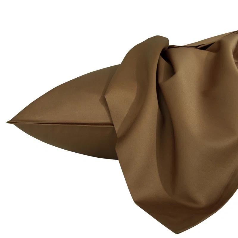 NTBAY Egyptian-Quality Cotton Bed Pillowcases, 500 Thread Count Cotton Sateen Pillowcases with Envelope Closure - NTBAY (Set of 2)