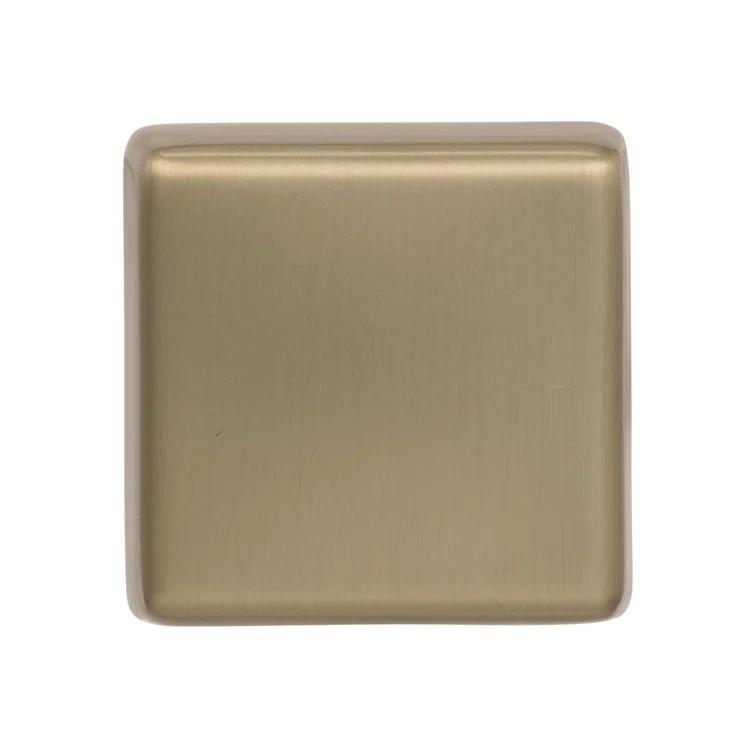 Amerock Blackrock 1-3/16 inch (30mm) Length Golden Champagne Cabinet Knob