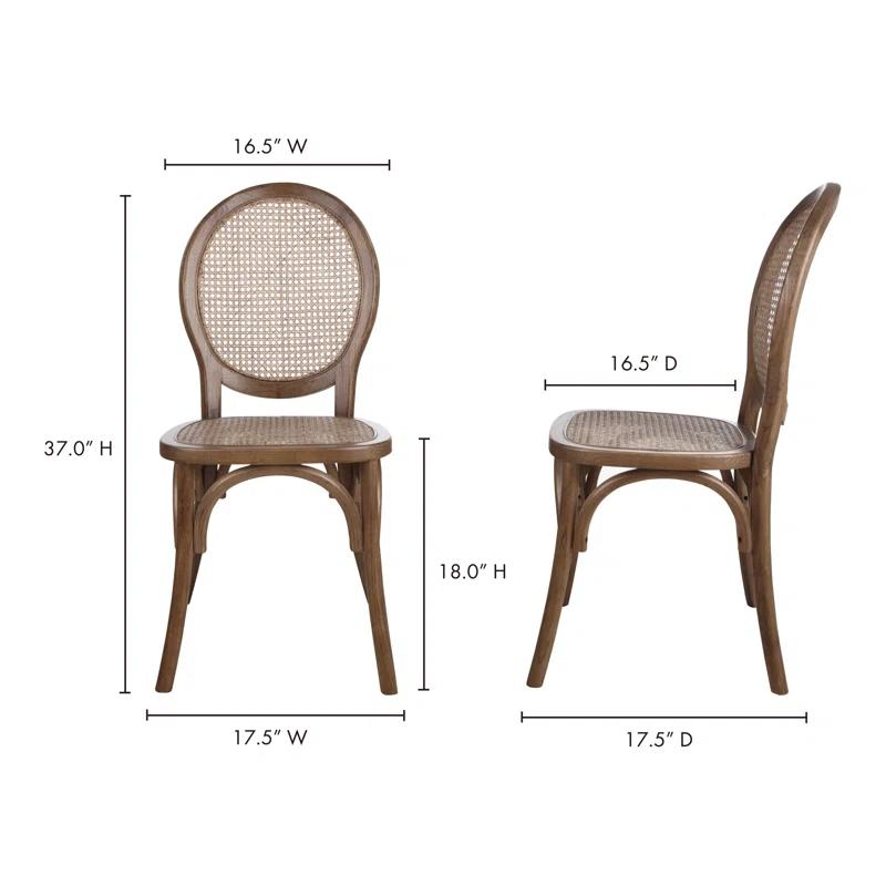 Helena Cane Side Chair (Set of 2)