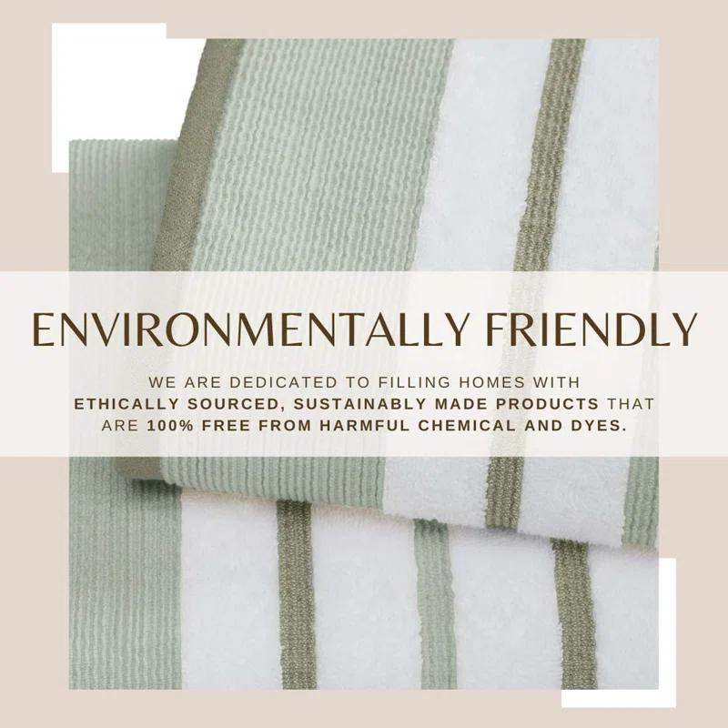 FreshFolds Cotton Blend Decorative 6-Piece Towel Set