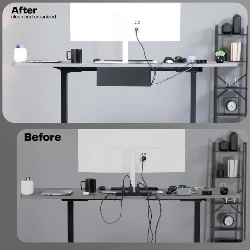 Under Desk Cable Management Tray