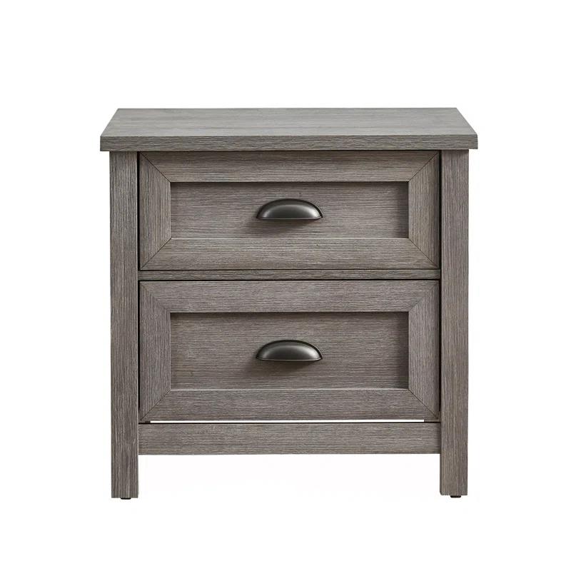 17 Stories Mcgwire 2-Drawer Nightstand
