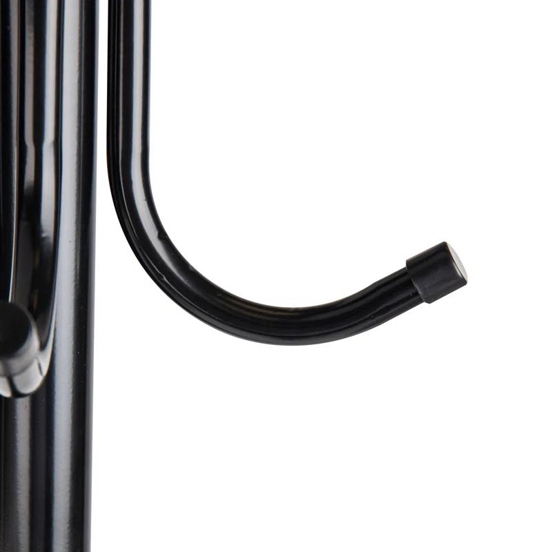Mind Reader Mind Reader Coat Rack, Hall Tree, Freestanding, Coat Tree, Hat, Jacket, Purse, Metal, 14.75"L x 16.5"W x 69"H