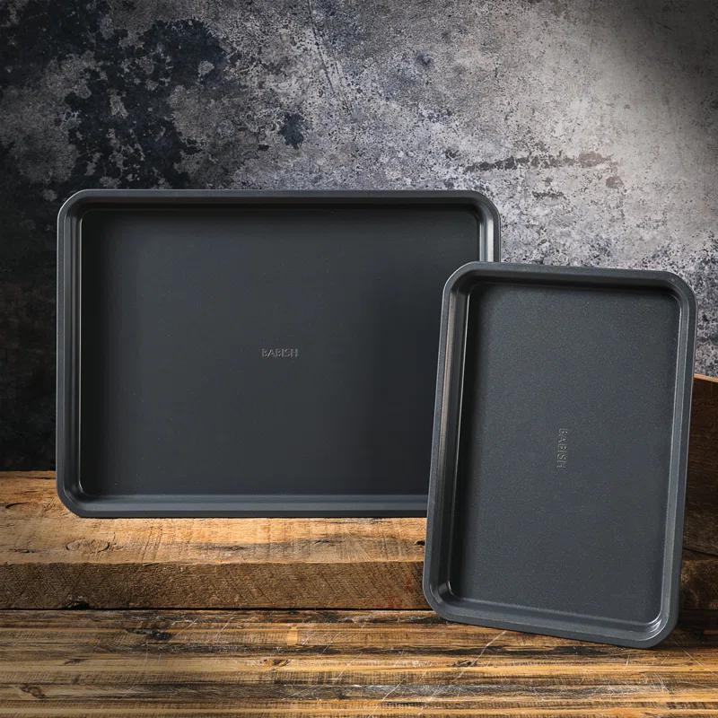 Babish Babish Non-Stick Carbon Steel 2 Piece Cookie Sheet Set