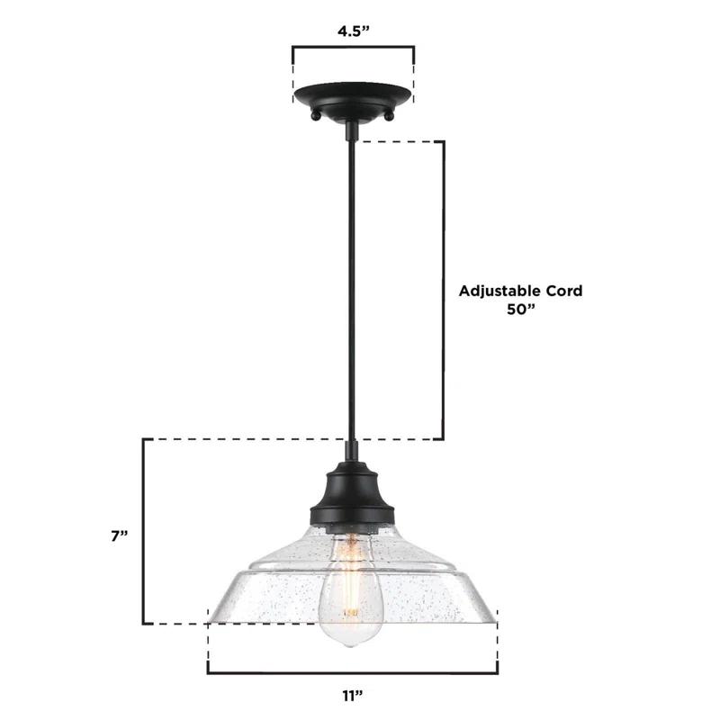 Westinghouse Lighting Iron Hill 1 - Light Single Pendant