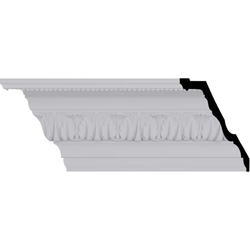 Ekena Millwork 6 7/8"H x 5 1/8"P x 8 5/8"F x 94 1/2"L Tirana Crown Moulding