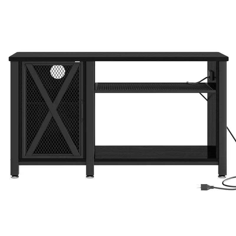 Archie & Oscar™ Chickerell 55-75 Gallon Rectangle Heavy Duty Metal Aquarium Stand with Power Outlets