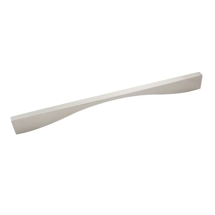 Belwith-Keeler B076151-SN Channel Pull 6-5/16 Inch (160mm) Center to Center, Satin Nickel