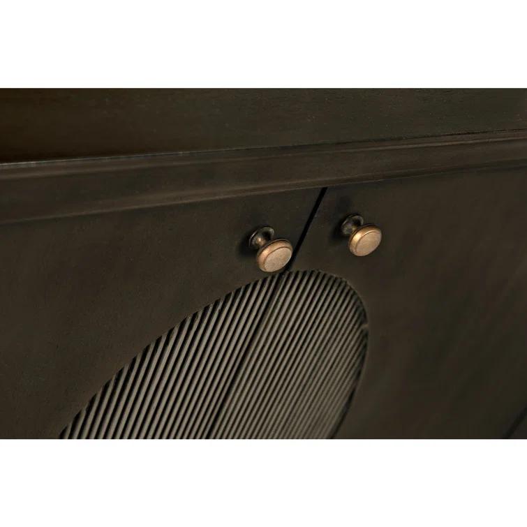 Noir Dumont 74.5'' Solid Wood Sideboard