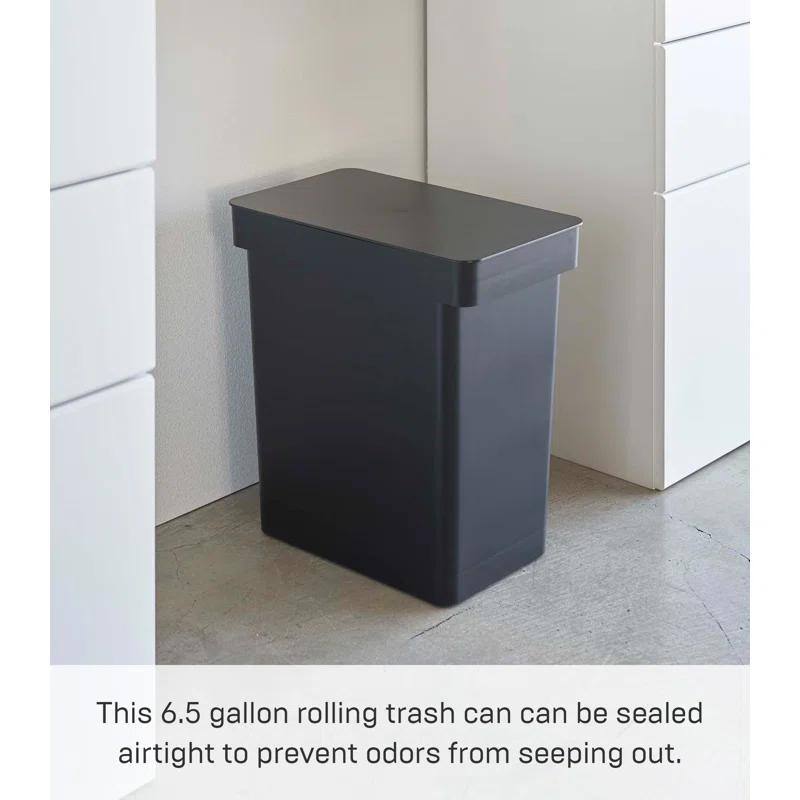 Yamazaki Home Tower 6.6 Manual Lift Trash Can