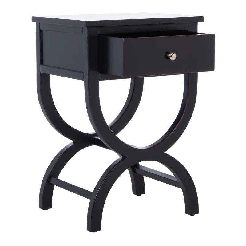 Floris End Table With Storage