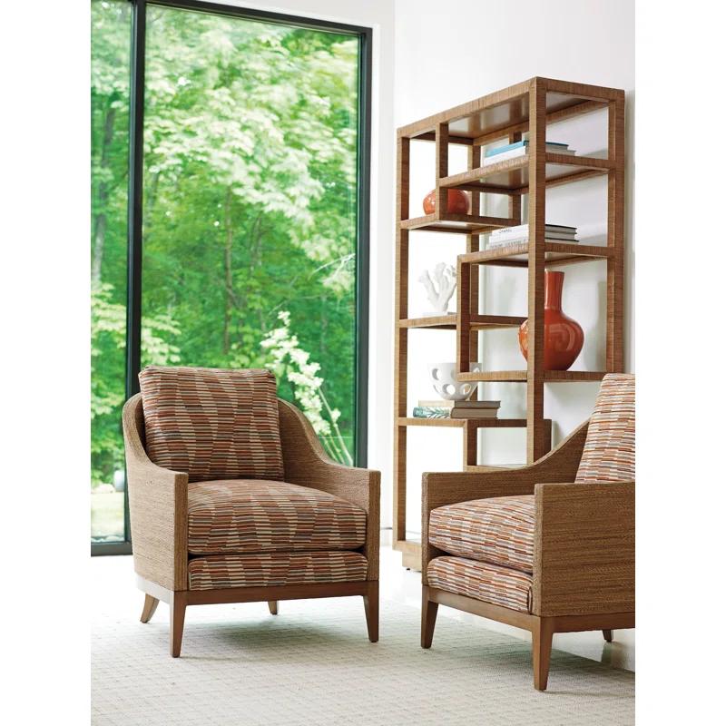 Tommy Bahama Home Palm Desert Bryce Raffia Etagere