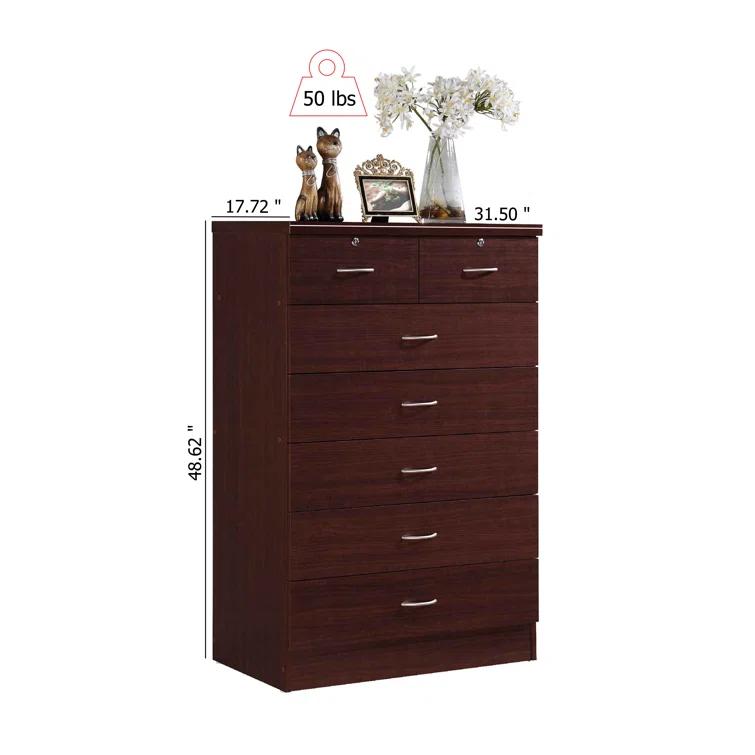 Ebern Designs Willma 7 Drawer 31.5" W Chest