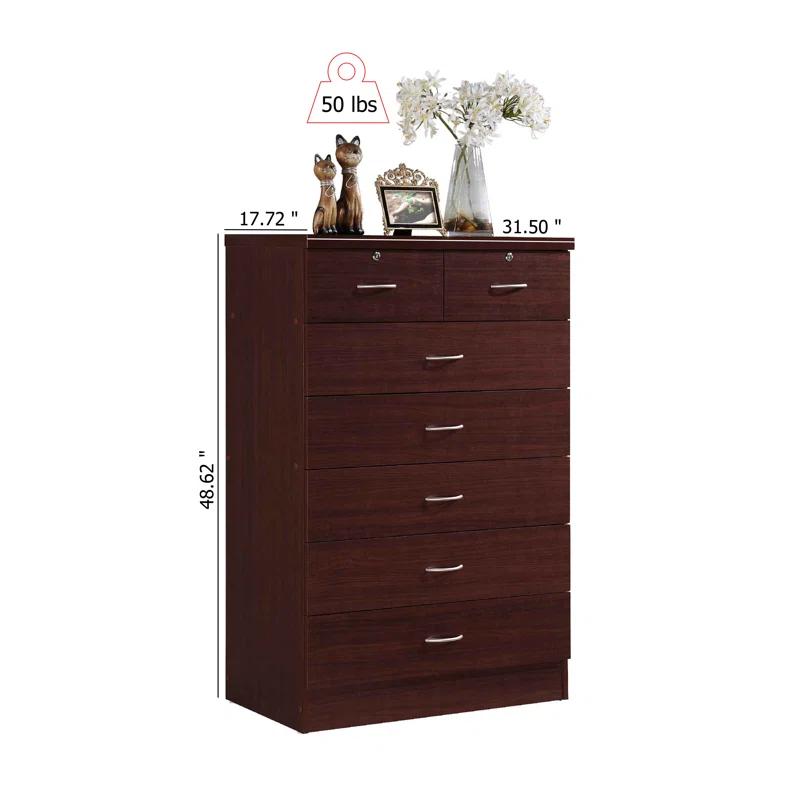 Ebern Designs Willma 7 Drawer 31.5" W Chest