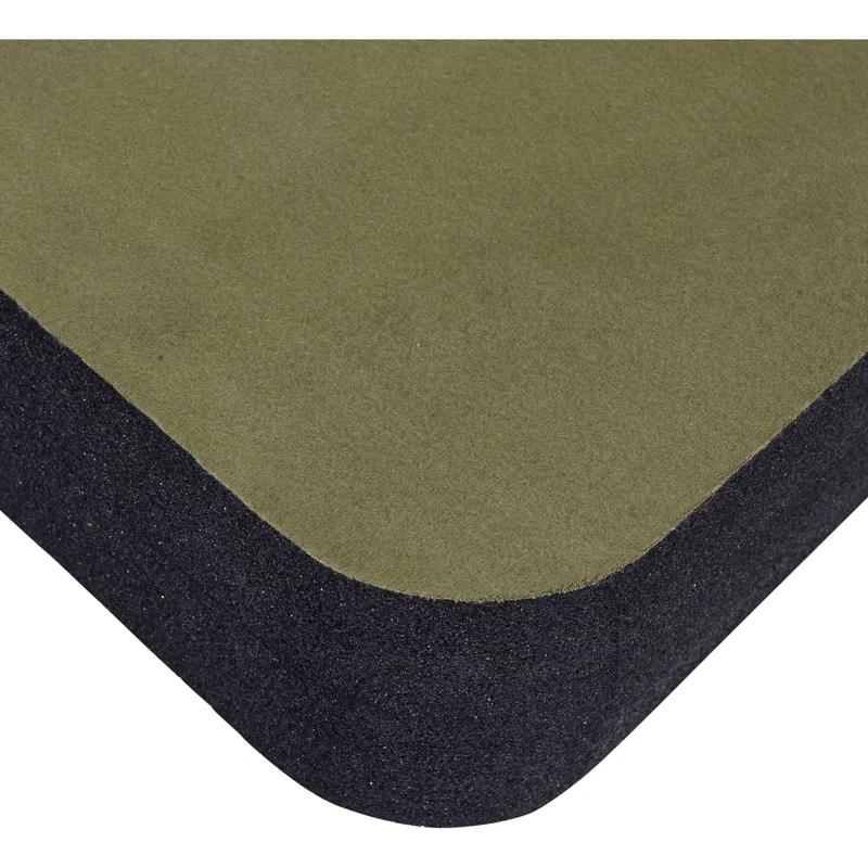 Vanish Foam Cushion, 14"L x 13"W x 2"H, Olive Green