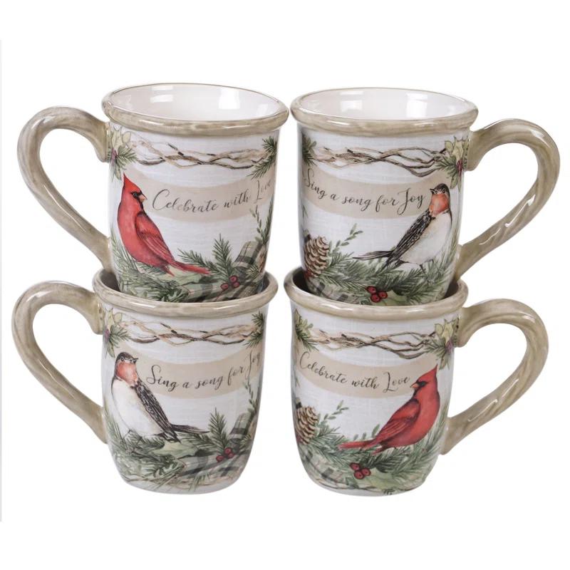 Certified International Certified International Holly And Ivy 16Pc Dinnerware Set