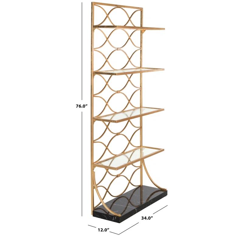 Everly Quinn Tamara Etagere Bookcase