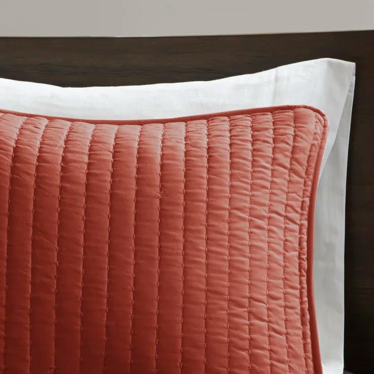Madison Park Keaton Barwick Reversible Solid 3 Piece Quilt Set & Reviews | Wayfair