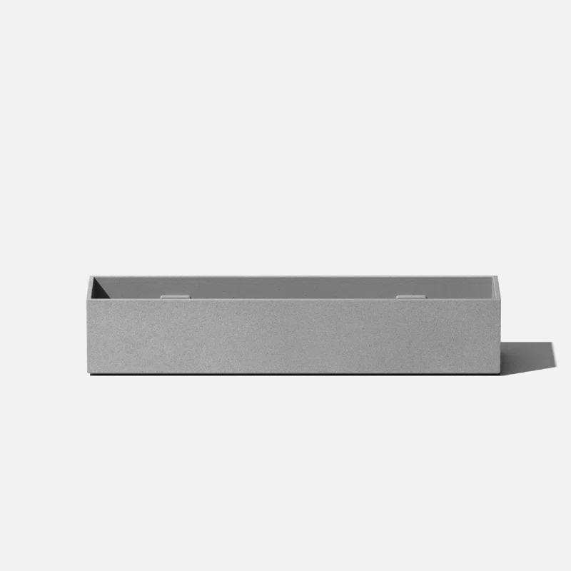 Geo Series Plastic Planter Box