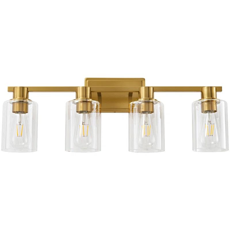 4 - Light Dimmable Vanity Light Mirror Headlights