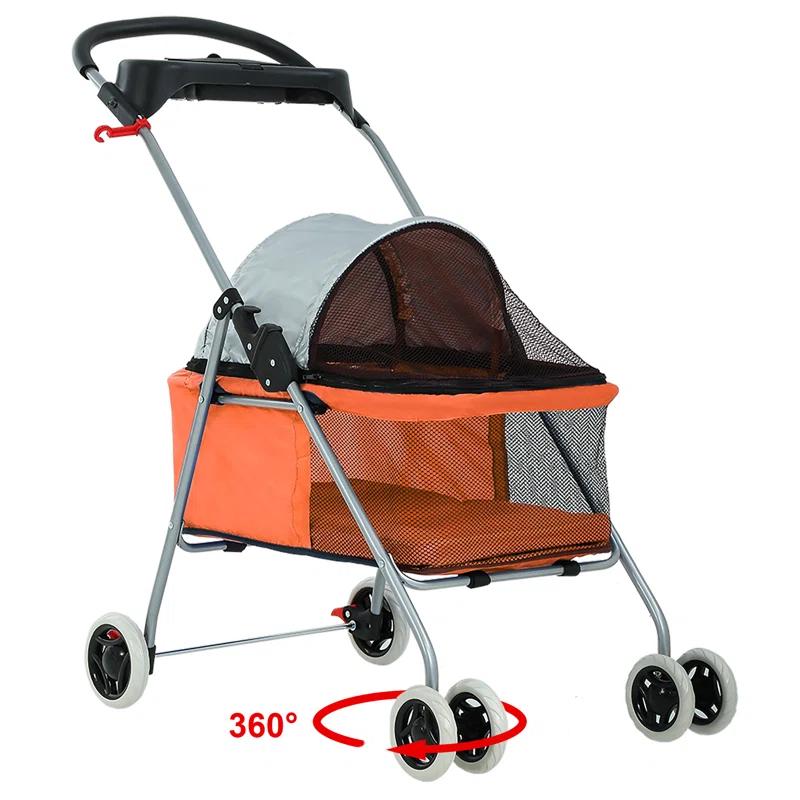 BestPet Foldable Pet Jogger Stroller