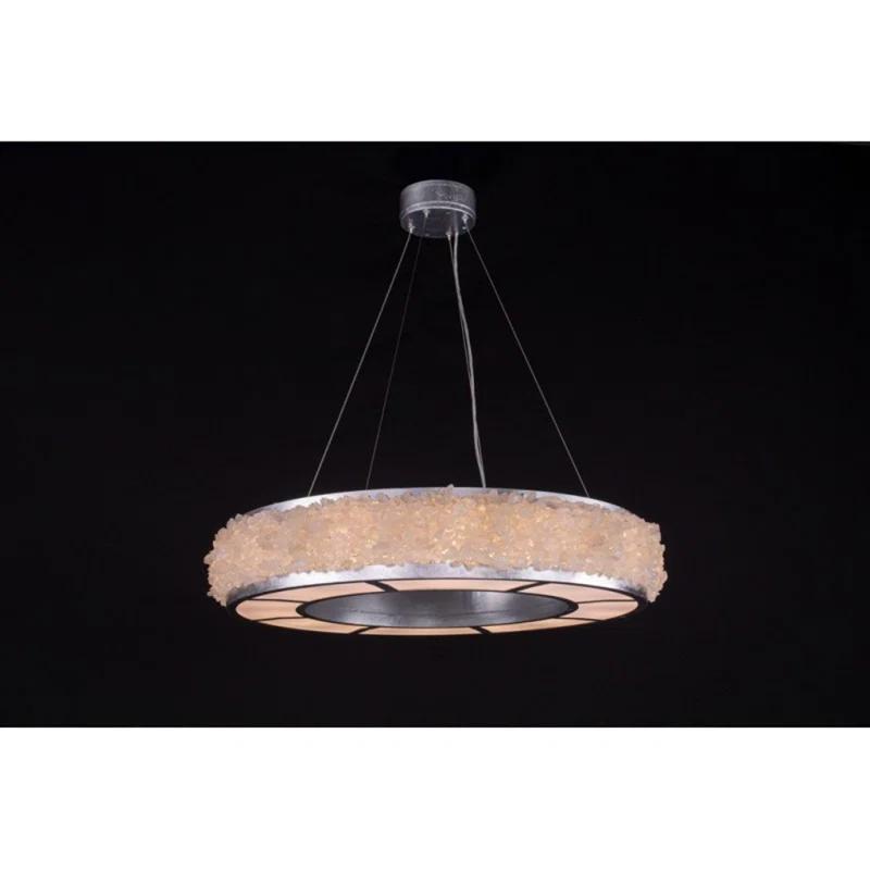 Arctic Halo 12 - Light Drum Chandelier