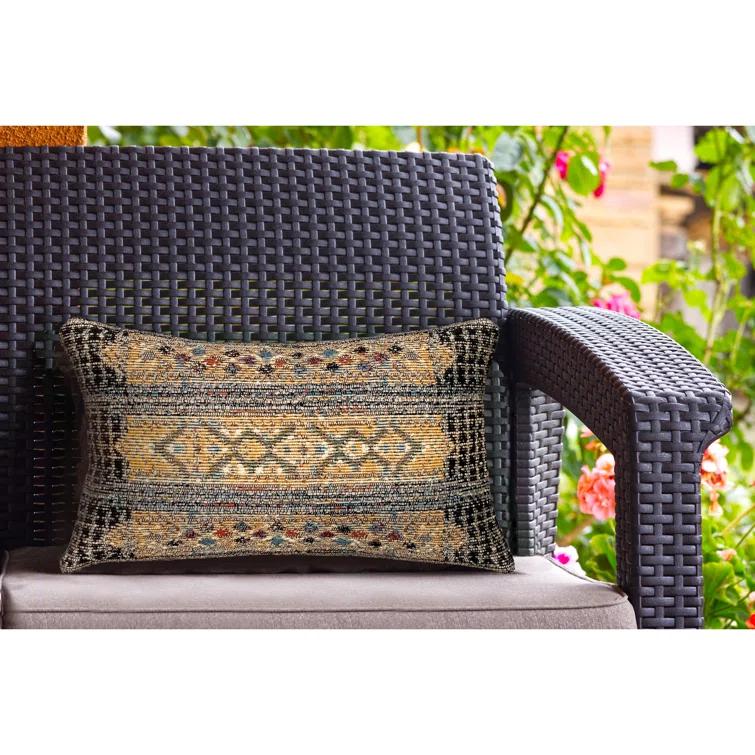 Liora Manne Geometric Indoor/Outdoor Throw Pillow