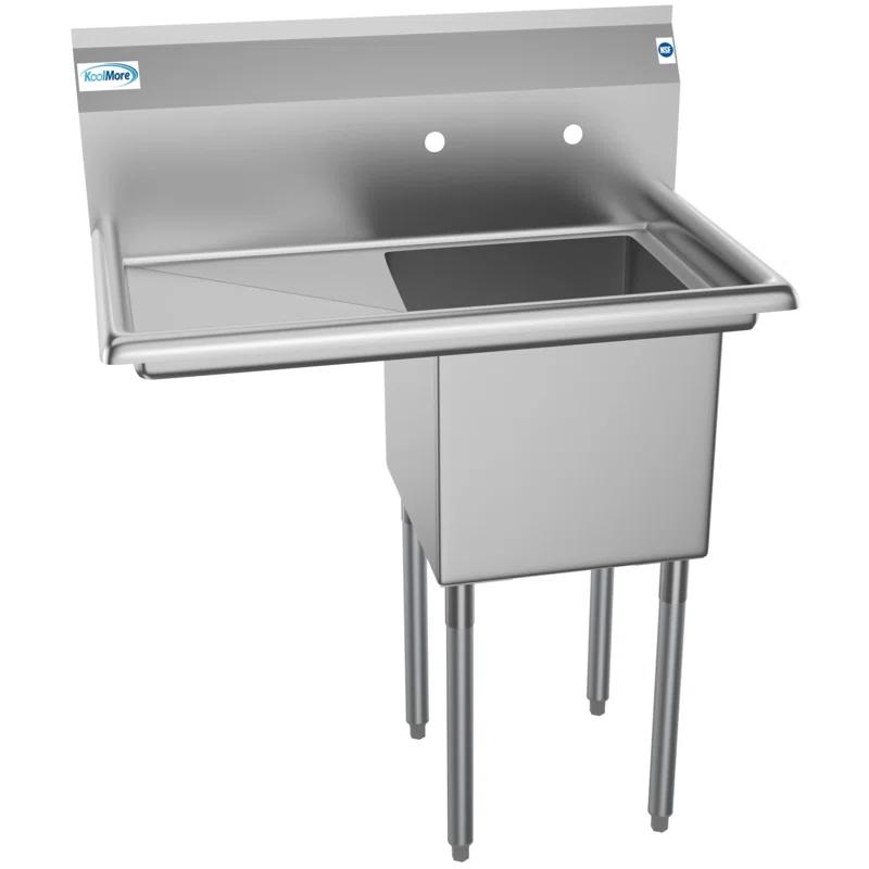 33" x 21" Freestanding Service Sink