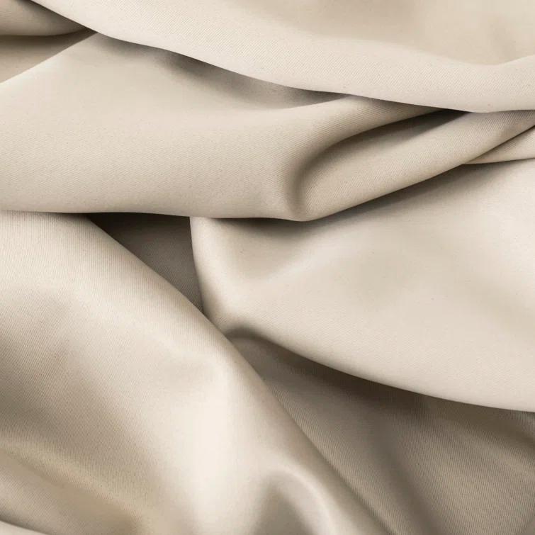 Ardelle Pure Blackout Premium Woven Yarns in a Thermal Rod Pocket w/ Backtabs Curtain Panel