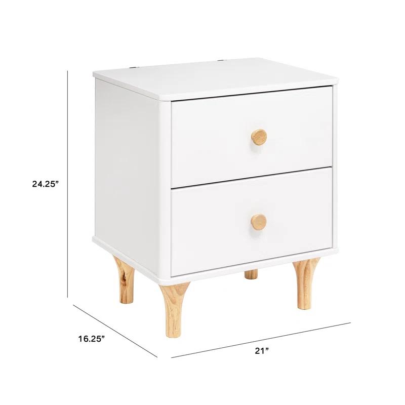 Lolly 2 Drawer Nightstand with USB Port