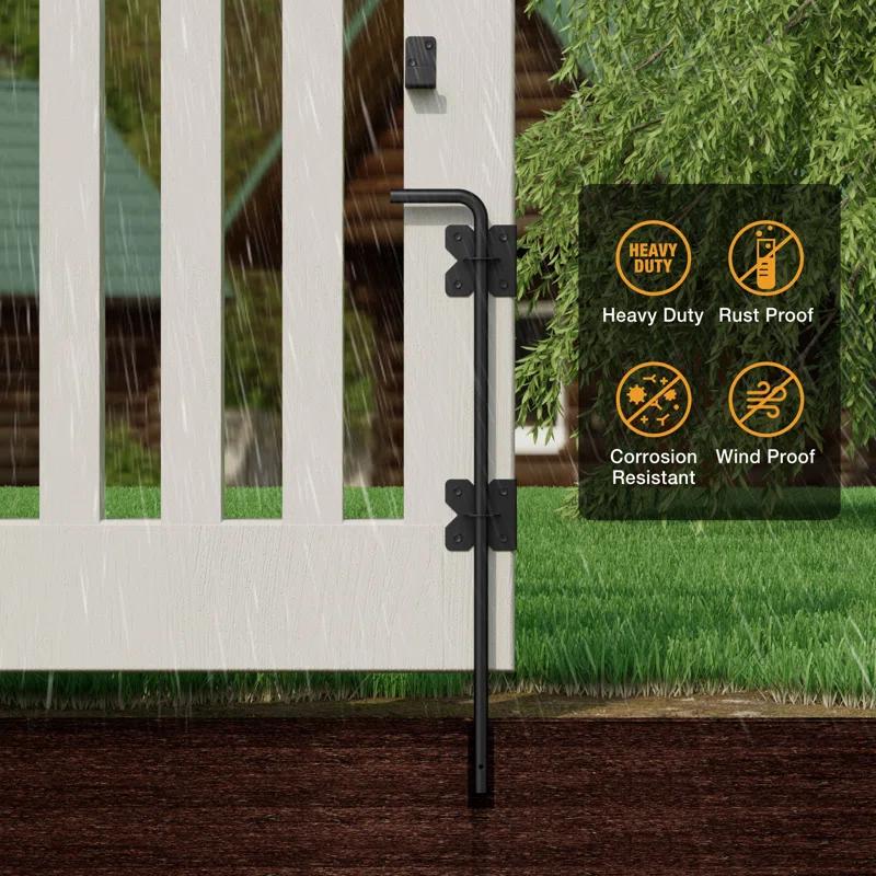 Lazio 18'' H x 3'' W Metal Fencing Kits