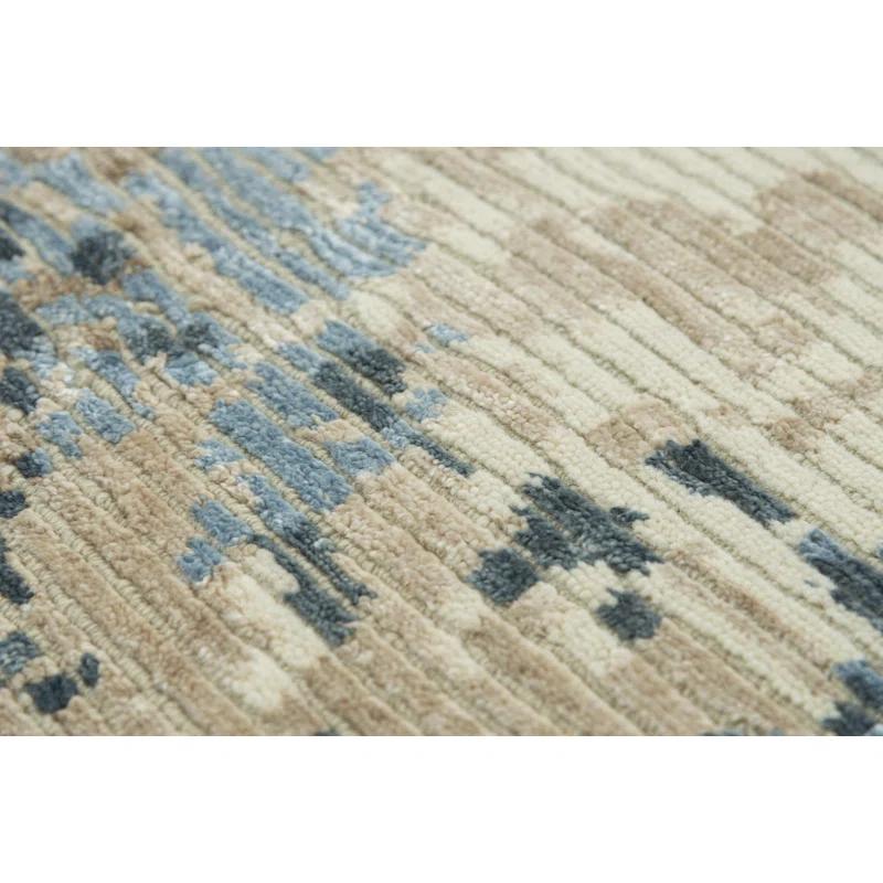 New Zealand Wool Abstract Rug