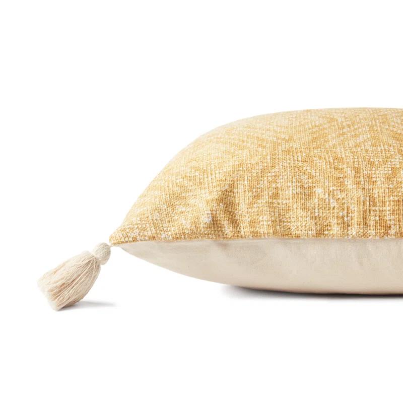 Loloi Rugs Tassels Cotton Throw Pillow