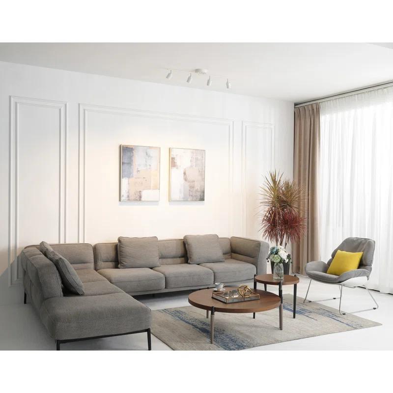 Vidalite Shura 4-Light Integrated LED Track Light w/ Rotatable Heads, 3 ft. Track Lighting Kit, 3000k, 2240 Lumen