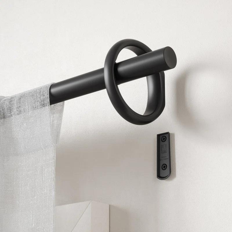 Umbra Steel Adjustable Single Curtain Rod