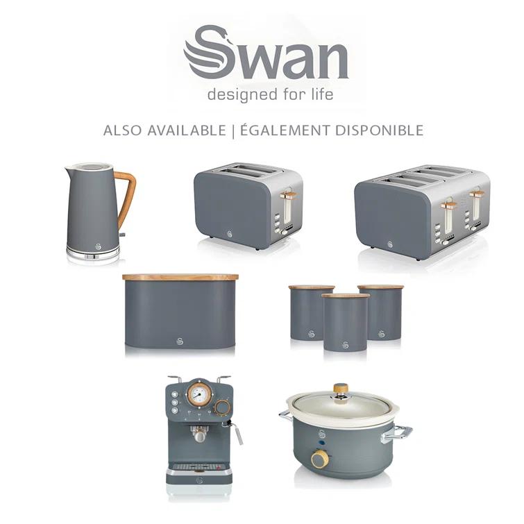 Swan Swan Nordic Set of 3 Cannisters