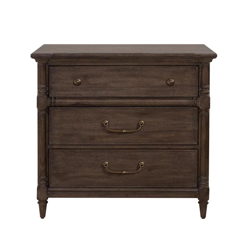 Revival Row 3-Drawer Bachelor's Chest