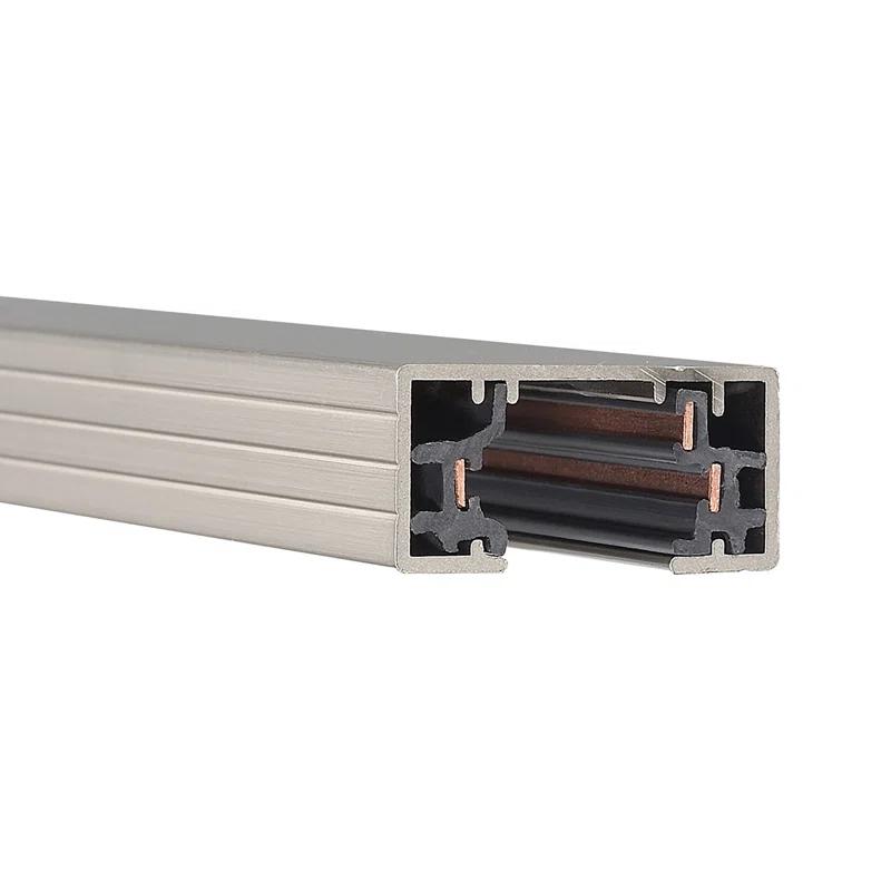 WAC Lighting HT8-BN 120V Single Circuit H Track Section