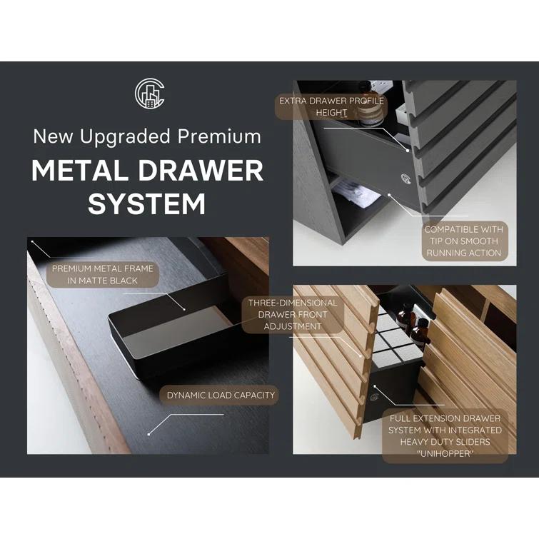 Shelley 72'' Double Bathroom Vanity