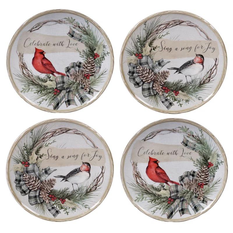Certified International Certified International Holly And Ivy 16Pc Dinnerware Set