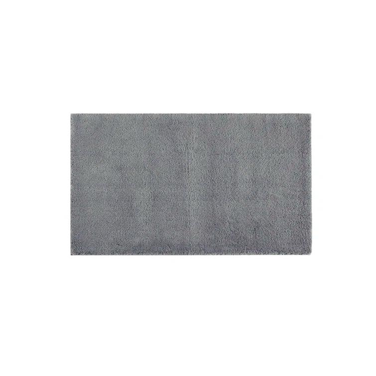 Madison Park Signature Marshmallow Quick Dry Bath Rug with Non-Slip Backing