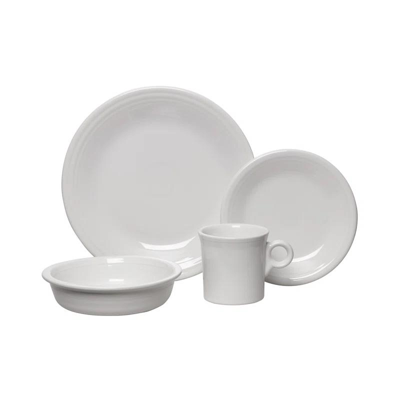 Fiesta Fiesta Dinnerware 4-Piece Place Setting Set, Service for 1