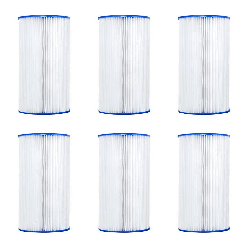 Bestway Bestway Flowclear Type IV & B Pool Filter Pump Replacement Cartridge (6 Pack) (Set of 6)