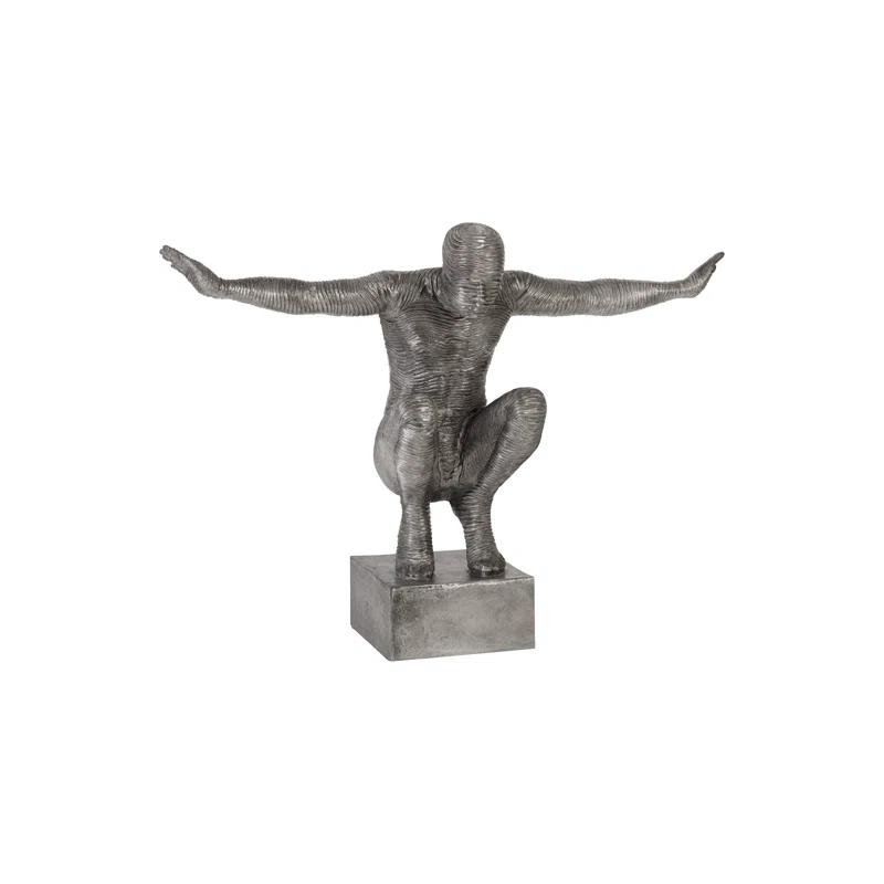 Aluminum Outstretched Arms Statue