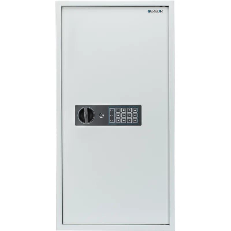 Barska 180 KEYS KEYPAD WALL KEY SAFE WHITE
